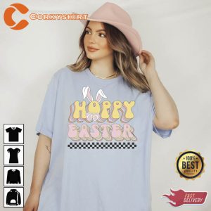 Cute Hoppy Easter Unisex T-Shirt