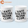 D&D Monk Anti-Social Monk Club Unique Coffee Mugs