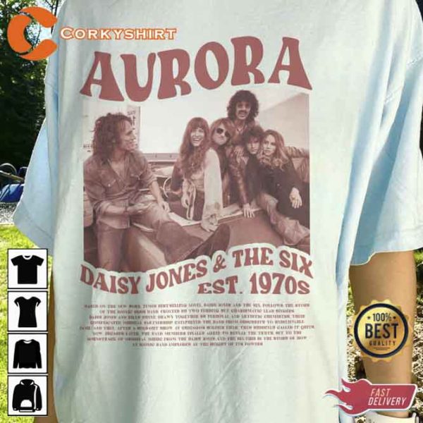 Daisy Jones And The Six Band Concert Shirt Printing