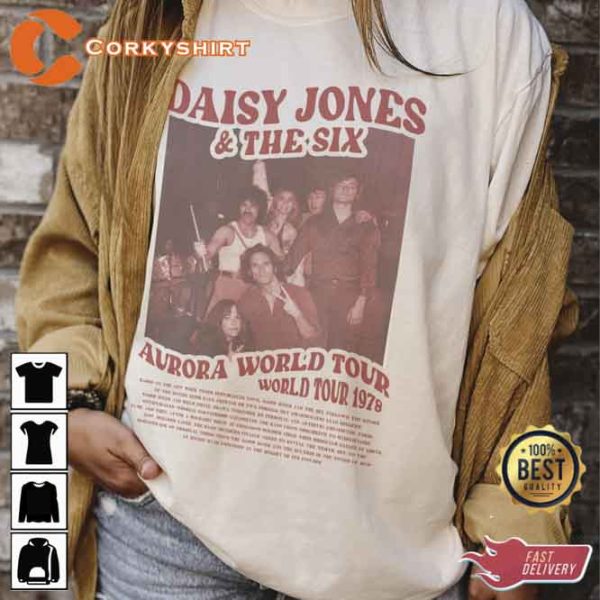 Daisy Jones And The Six Band Concert Shirt