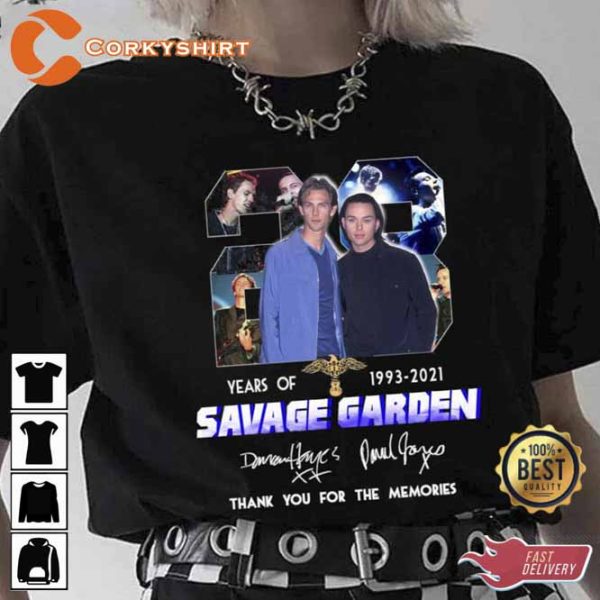 Darren Hayes Savage Garden Truly Madly Deeply Daniel Jones Unisex T-Shirt