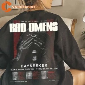 Dayseeker Make Them Suffer Bad Omens Band Tour 2022 2023 T-Shirt (2)