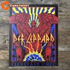 Def Leppard Cleveland Stadium Tour Poster