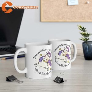 Delusional Unicorn Ceramic Coffee Mug Gift For Girls
