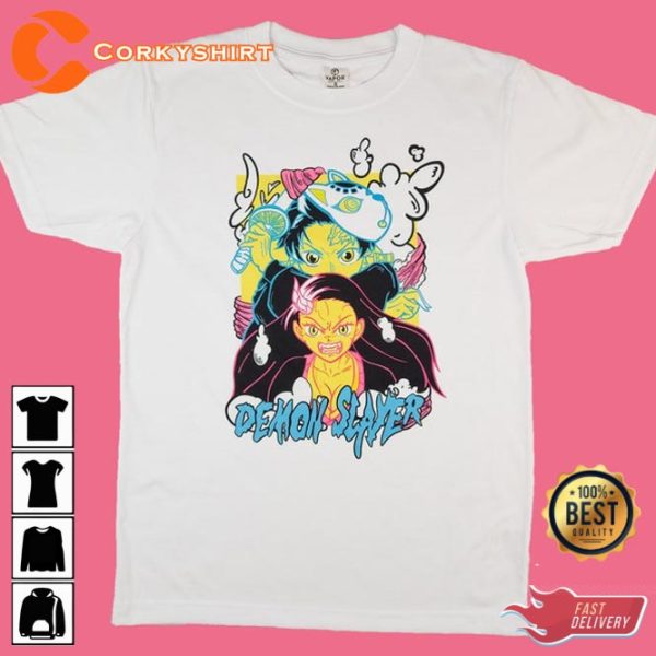 Demon Miami Anime Streetwear Unisex T-Shirt