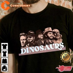Dinosaurs Country Legend Unisex T-Shirt Gift for Fan