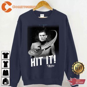 Discovery Captain Pike Hit It Star Trek Unisex T-Shirt