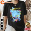 Disney Aladdin Genie Retro Abstract Portrait Logo Shirt