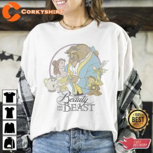Disney Beauty And The Beast Classic Group Shot T-Shirt