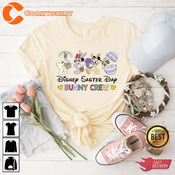 Disney Bunny Crew Easter Shirt Disneyland Easter 2023