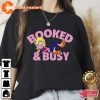 Disney Channel Lizzie McGuire Animated Lizzie Booked Busy T-Shirt