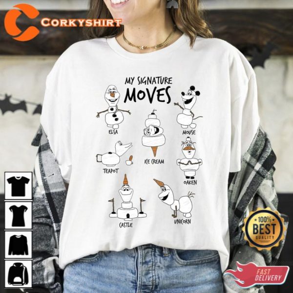 Disney Frozen 2 Olaf My Signature Moves T-Shirt