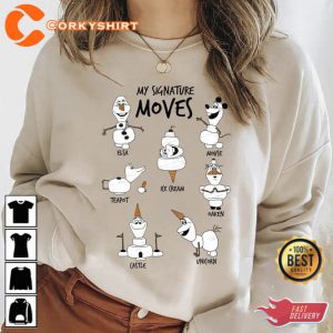 Disney Frozen 2 Olaf My Signature Moves T-Shirt 2