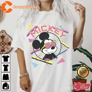 Disney Mickey And Friends 90s Portrait T-Shirt