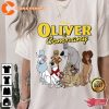 Disney Oliver And Company Group Shot Vintage Portrait Shirt