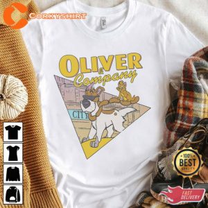Disney Oliver Company Graphic Shirt