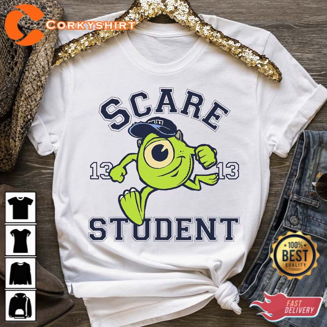 Disney Pixar Monsters University Scare Student Mike Portrait T-Shirt