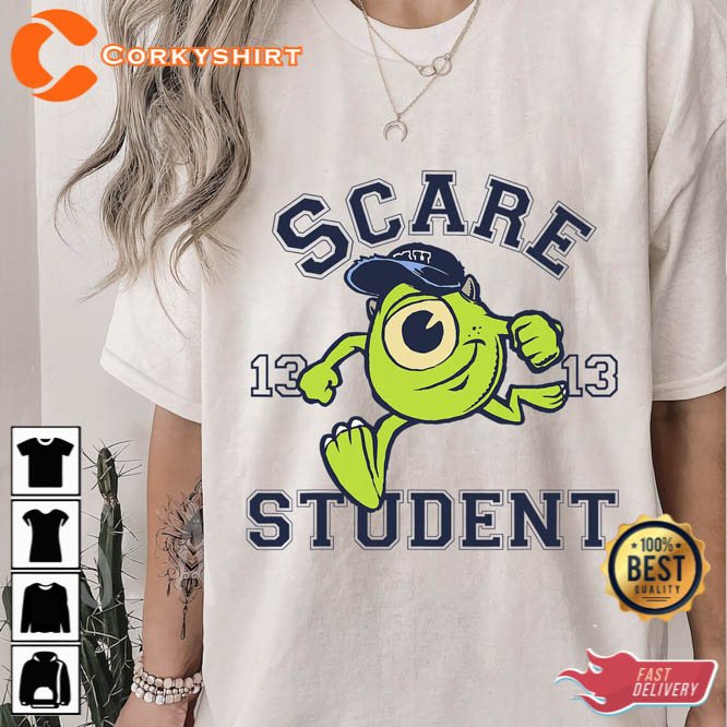 Disney Pixar Monsters University Scare Student Mike Portrait T-Shirt