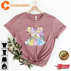 Disney Princess Watercolor Castle Tee Shirt