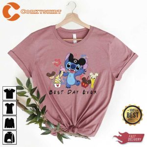 Disney Stitch Best Day Ever Shirt