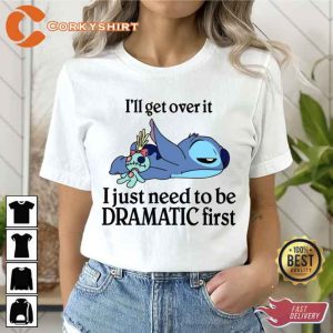 Disney Stitch I'll Get Over With It Shirt