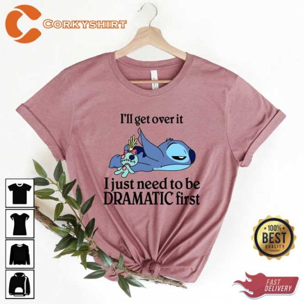 Disney Stitch I’ll Get Over With It Shirt