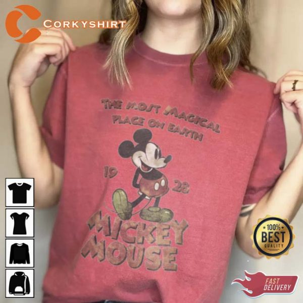 Disneyland The Most Magical Place On Earth Shirt