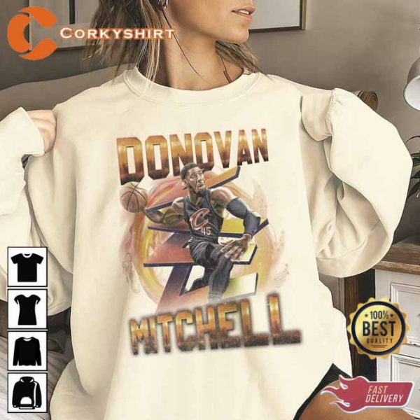 Donovan Mitchell Cleveland Cavaliers Vintage Sweatshirt