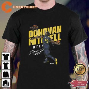 Donovan Mitchell Slam Dunk Signature Unisex T-Shirt (2)