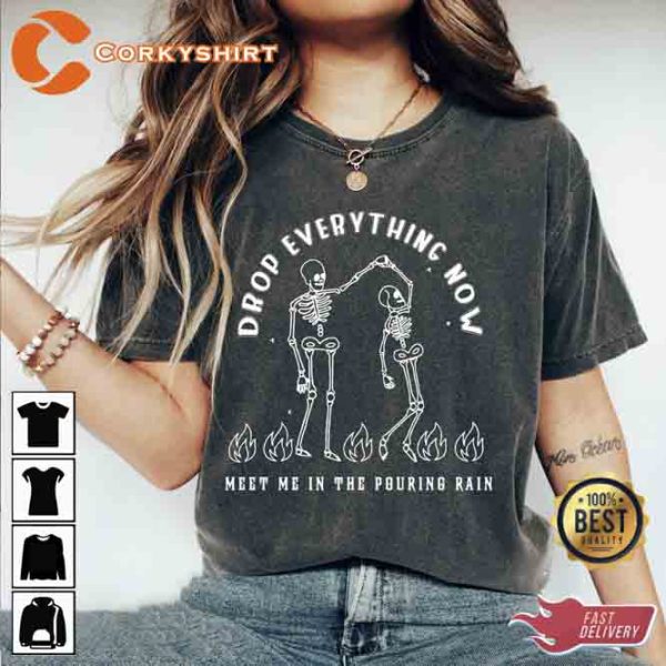 Drop Everything Comfort Colors Tee