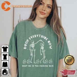 Drop Everything Comfort Colors Tee
