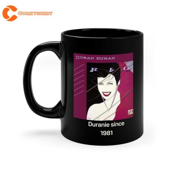 Duran Duran Fan Black Coffee Mug