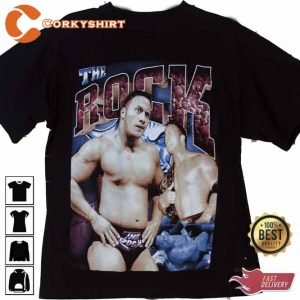 Dwayne Johnson Vintage Professional Wrestling Event Shirt