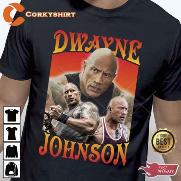 Dwyane The Rock Johnson Vintage 90S T-Shirt