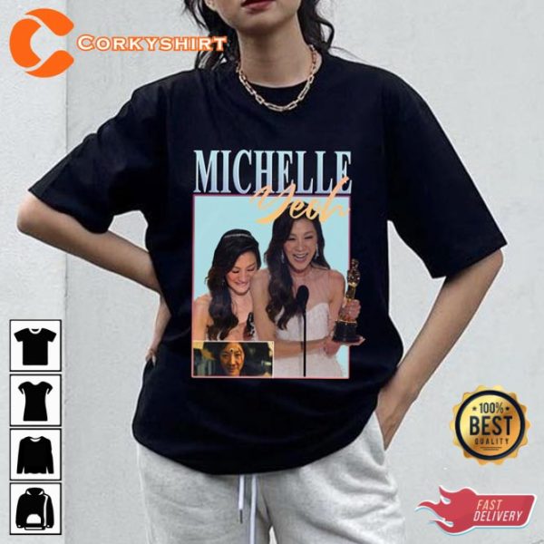 EEAAO Michelle Yeoh Best Lead Actress Oscar 95th Movie fan Gift T-Shirt