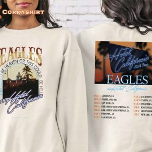 Eagles Hotel California 2023 Tour Unisex T-shirt (5)