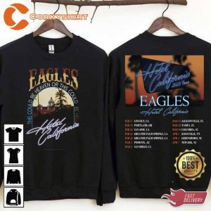 Eagles Hotel California 2023 Tour Unisex T-shirt (6)