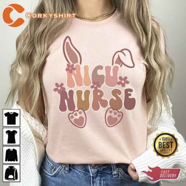 Easter Bunny Neonatal Nurse Shirt