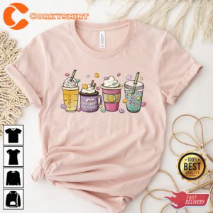 Easter Coffee Funny Bunny Drinking Sweatshirt