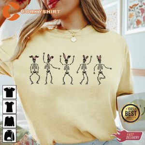 Easter Dancing Skeleton Unisex T-shirt