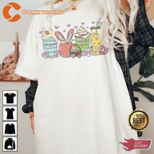 Easter Eggs Coffee Unisex T-shirt6