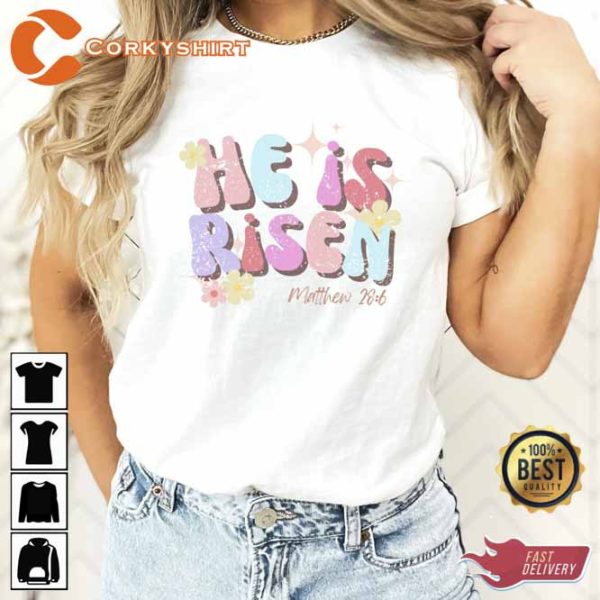 Easter He is Risen Unisex T-Shirt