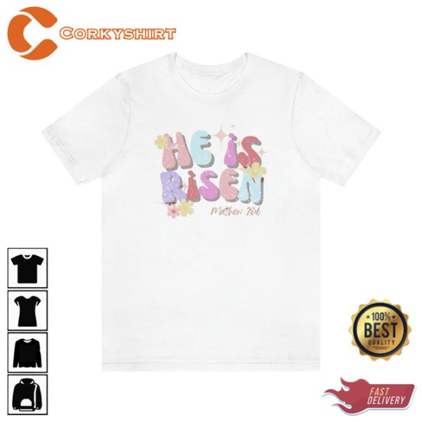 Easter He is Risen Unisex T-Shirt