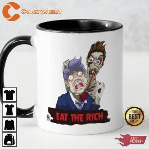 Eat The Rich Coffee Ceramic Mug