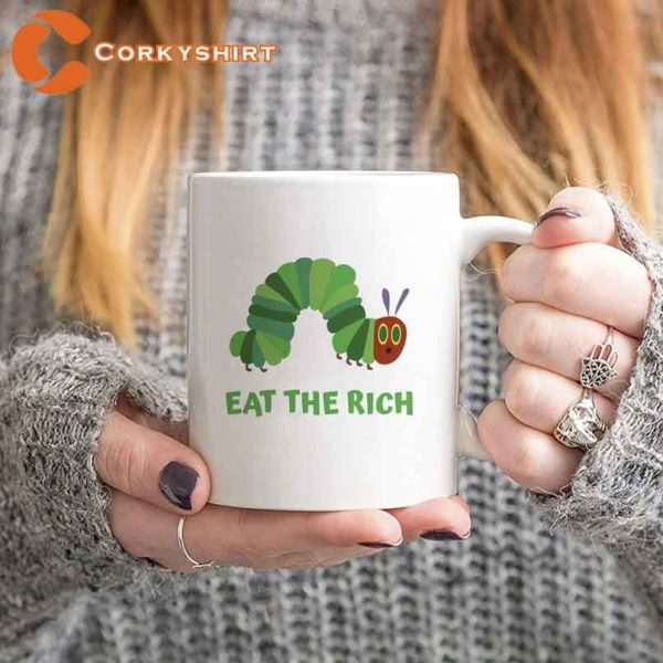 Eat the Rich Best Ceramic Coffee Feminist Mug