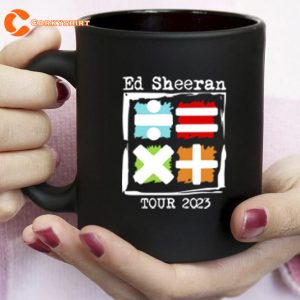 Ed Sheeran Mathematics Tour Australia US 2023 Travel Mug 2