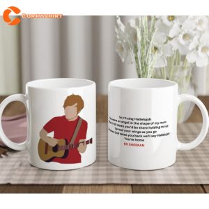 Ed Sheeran SUPERMARKET FLOWERS Lyric Mug
