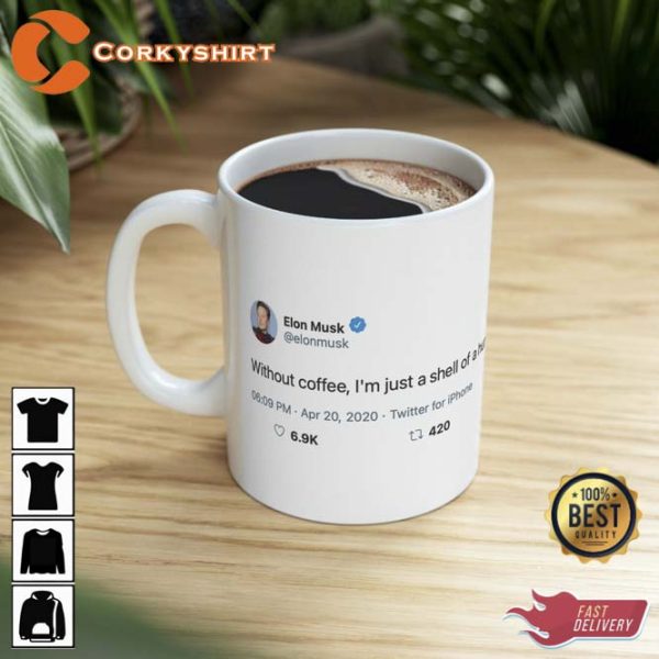 Elon Musk Meme Tweet Mug Joke Funny Twitter Tesla