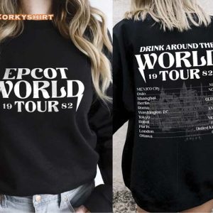Epcot Family Drink Around The World Tour Hoodie