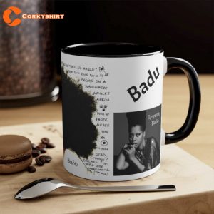 Erykah Badu Accent Coffee Mug Gift for Fan